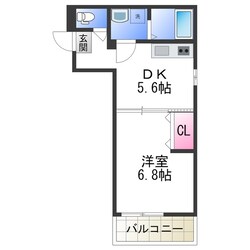 Feliz諏訪ノ森の物件間取画像